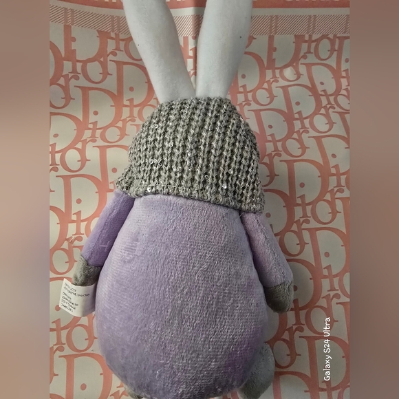 Easter Bunny Rabbit Gnome Plush Shelf Sitter Home Decor Toy NEW, Price For 1 - Picture 9 of 13